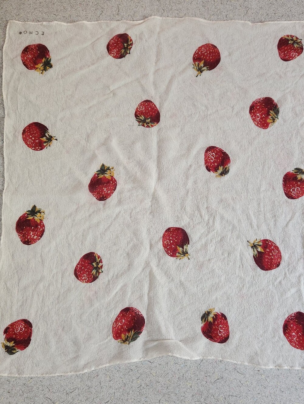 Echo Square Silk Scarf